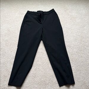 J. Crew Factory Classic Black Cropped Trousers